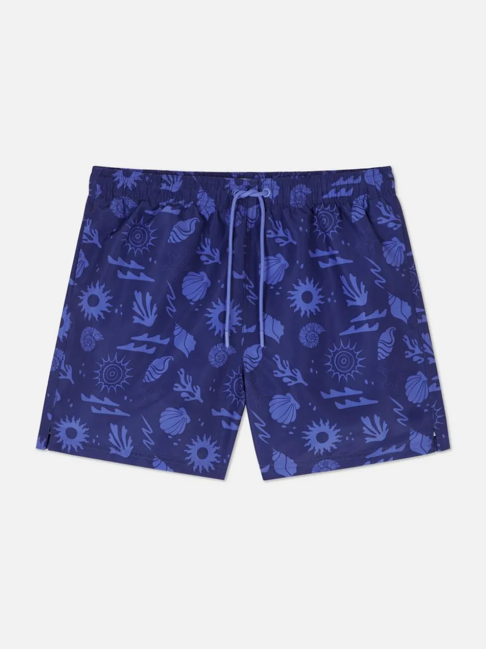 Szorty kąpielowe z abstrakcyjnym wzorem