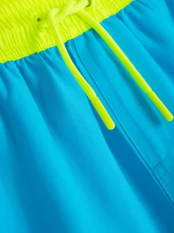 Szorty kąpielowe ze sznurkiem ściągającym