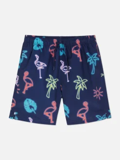 Szorty kąpielowe ze wzorem