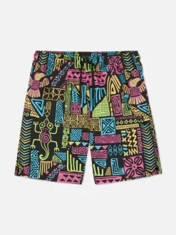 Szorty kąpielowe ze wzorem