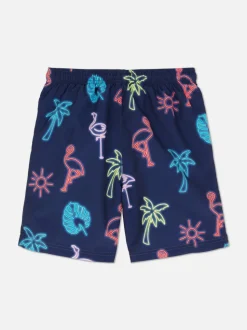 Szorty kąpielowe ze wzorem