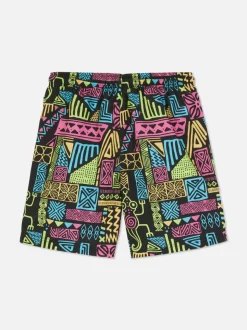 Szorty kąpielowe ze wzorem