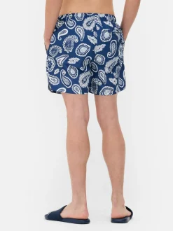 Szorty kąpielowe ze wzorem paisley