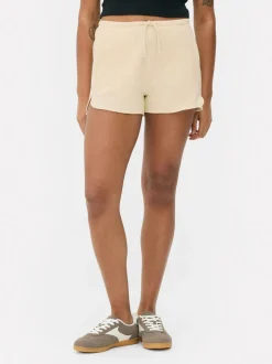 Szorty o waflowej teksturze