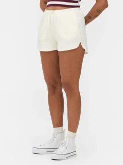 Szorty o waflowej teksturze