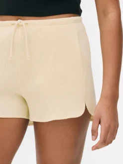 Szorty o waflowej teksturze