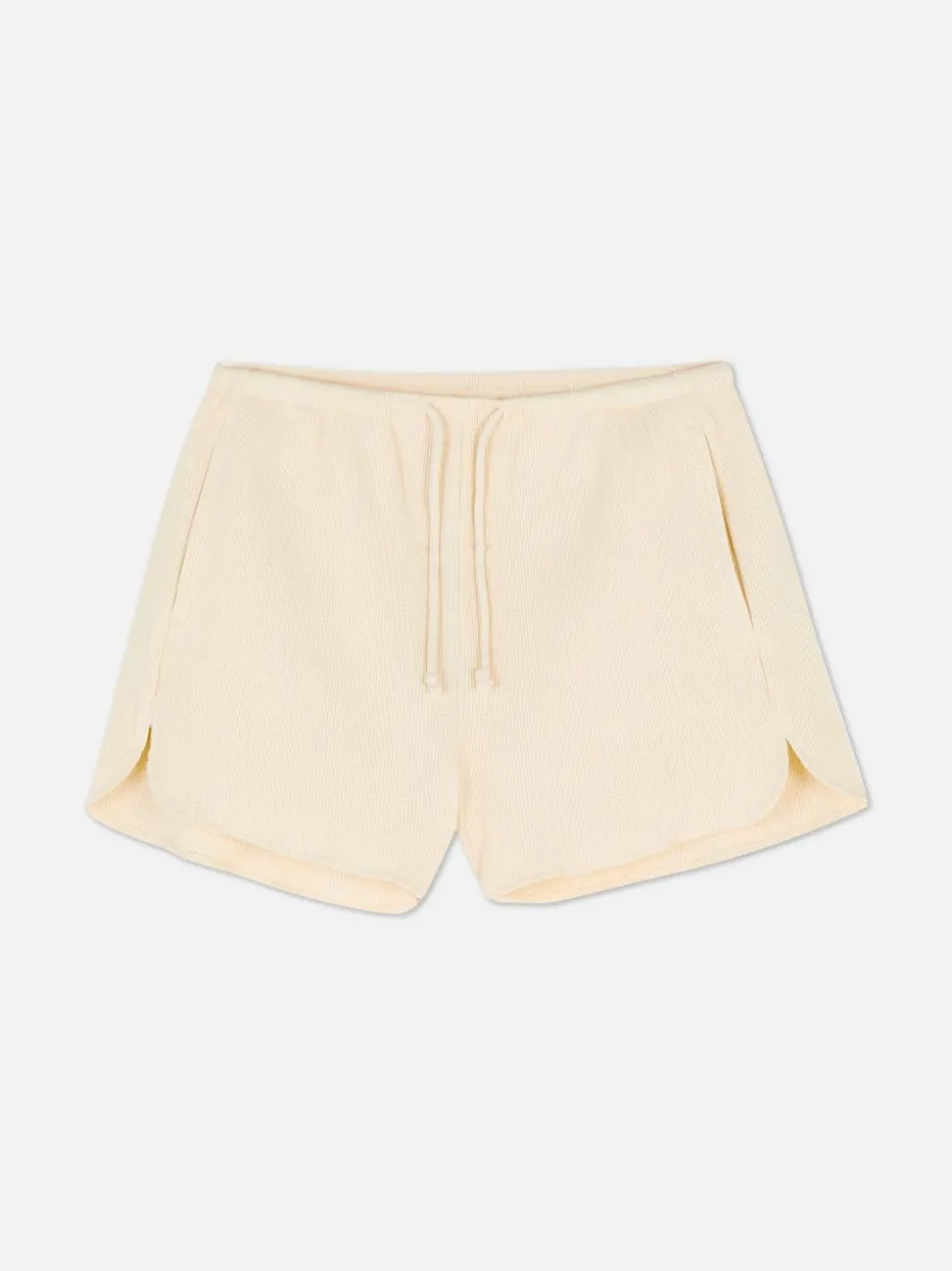 Szorty o waflowej teksturze