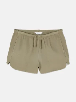 Szorty o waflowej teksturze