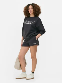 Szorty sportowe ze sznurkiem ściągającym