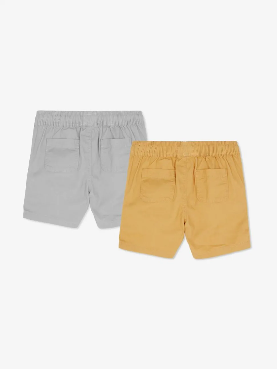 Szorty z tkaniny ściągane sznurkiem, 2 pary