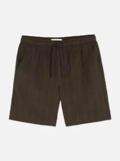 Szorty z tkaniny seersucker, część zestawu