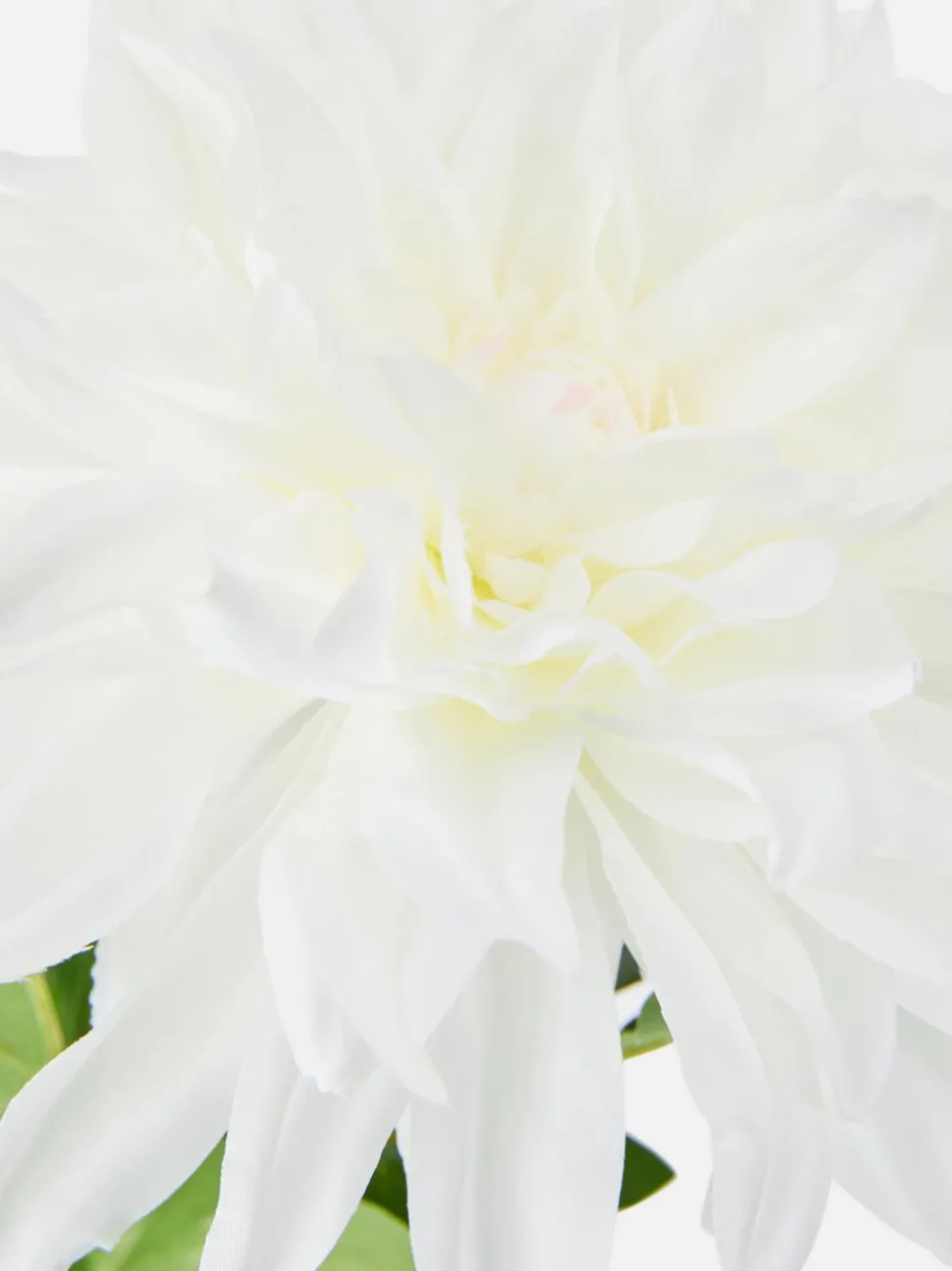 Sztuczna dalia na pojedynczej łodydze