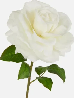 Sztuczna róża na pojedynczej łodydze