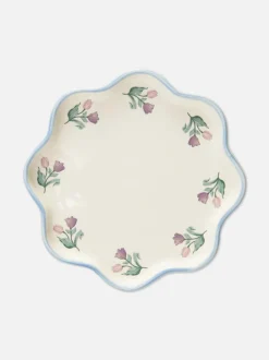 Taca łazienkowa z muszelkowym wykończeniem