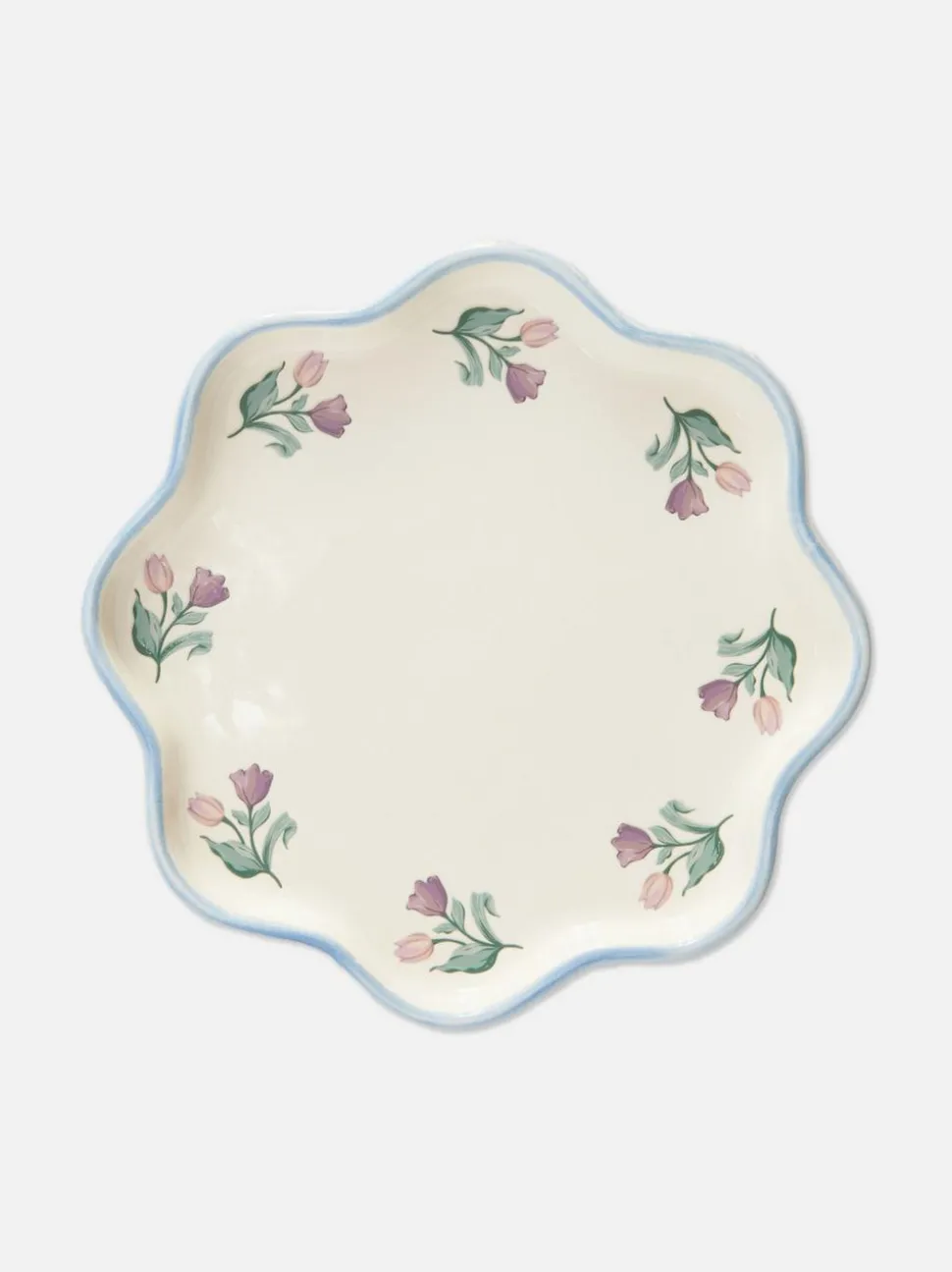 Taca łazienkowa z muszelkowym wykończeniem