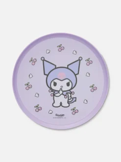 Talerz z motywem Kuromi z Hello Kitty