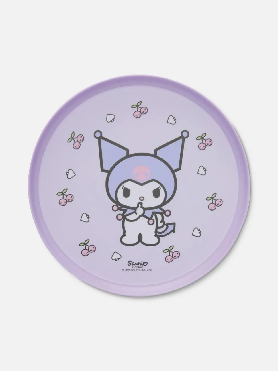 Talerz z motywem Kuromi z Hello Kitty