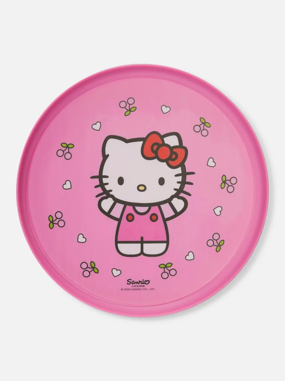 Talerzyk z uniesioną krawędzią i motywem Hello Kitty