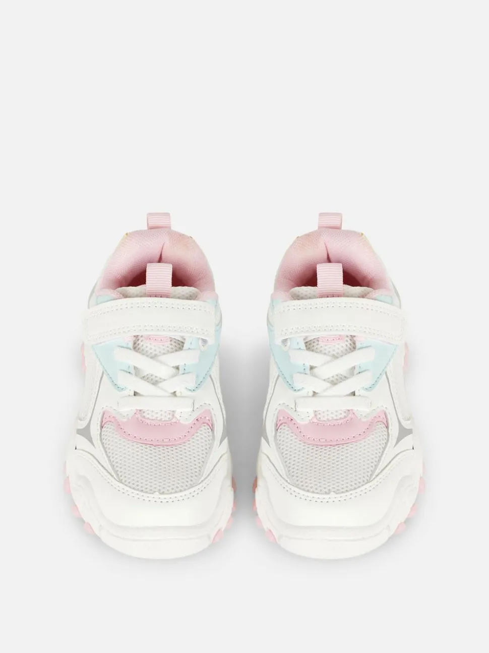 Tęczowe buty sportowe z niską cholewką