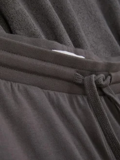 Teksturowana długa piżama