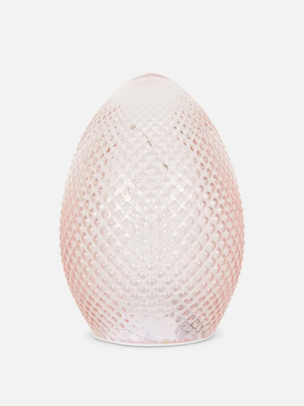 Teksturowana lampka LED w kształcie jajka