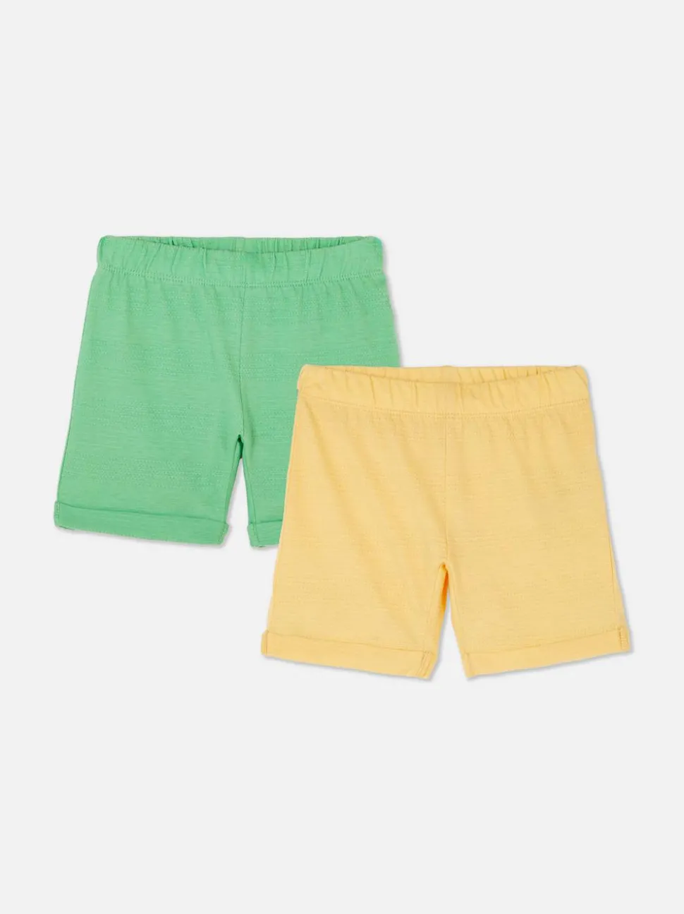 Teksturowane szorty, 2 pary