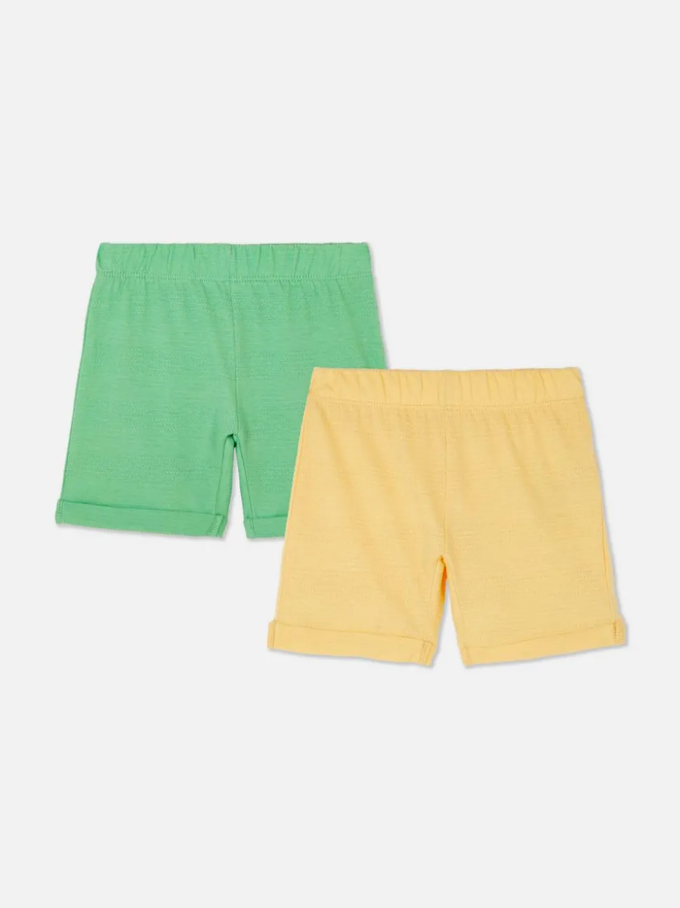 Teksturowane szorty, 2 pary