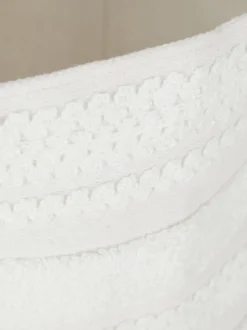 Teksturowany miękki kosz do przechowywania