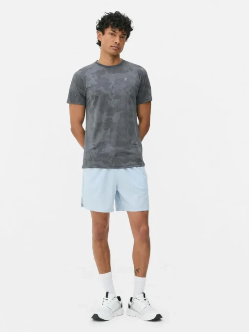 Teksturowany T-shirt treningowy