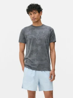 Teksturowany T-shirt treningowy