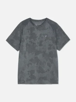 Teksturowany T-shirt treningowy