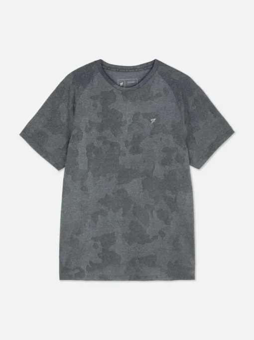 Teksturowany T-shirt treningowy