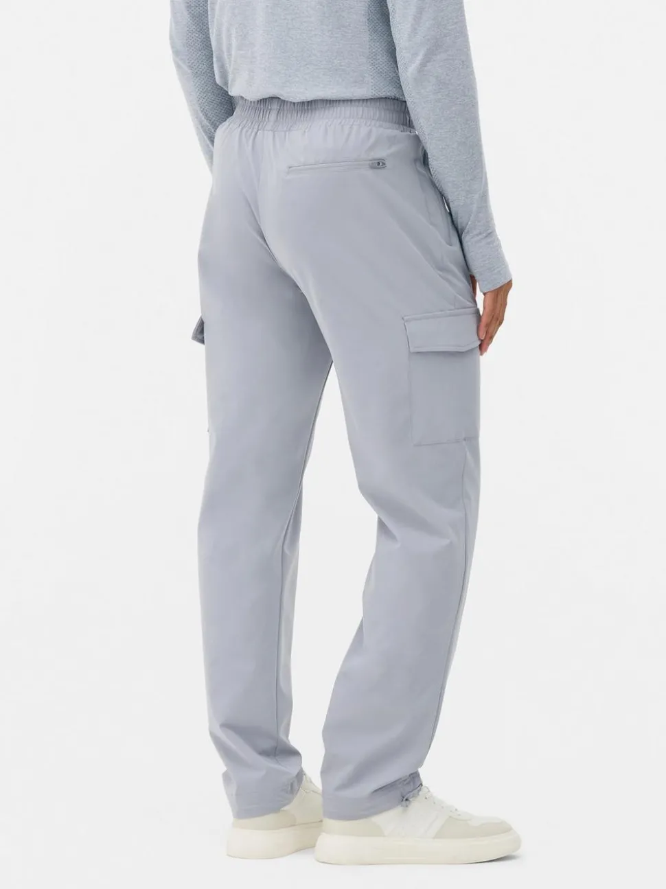 Tkane bojówki dresowe