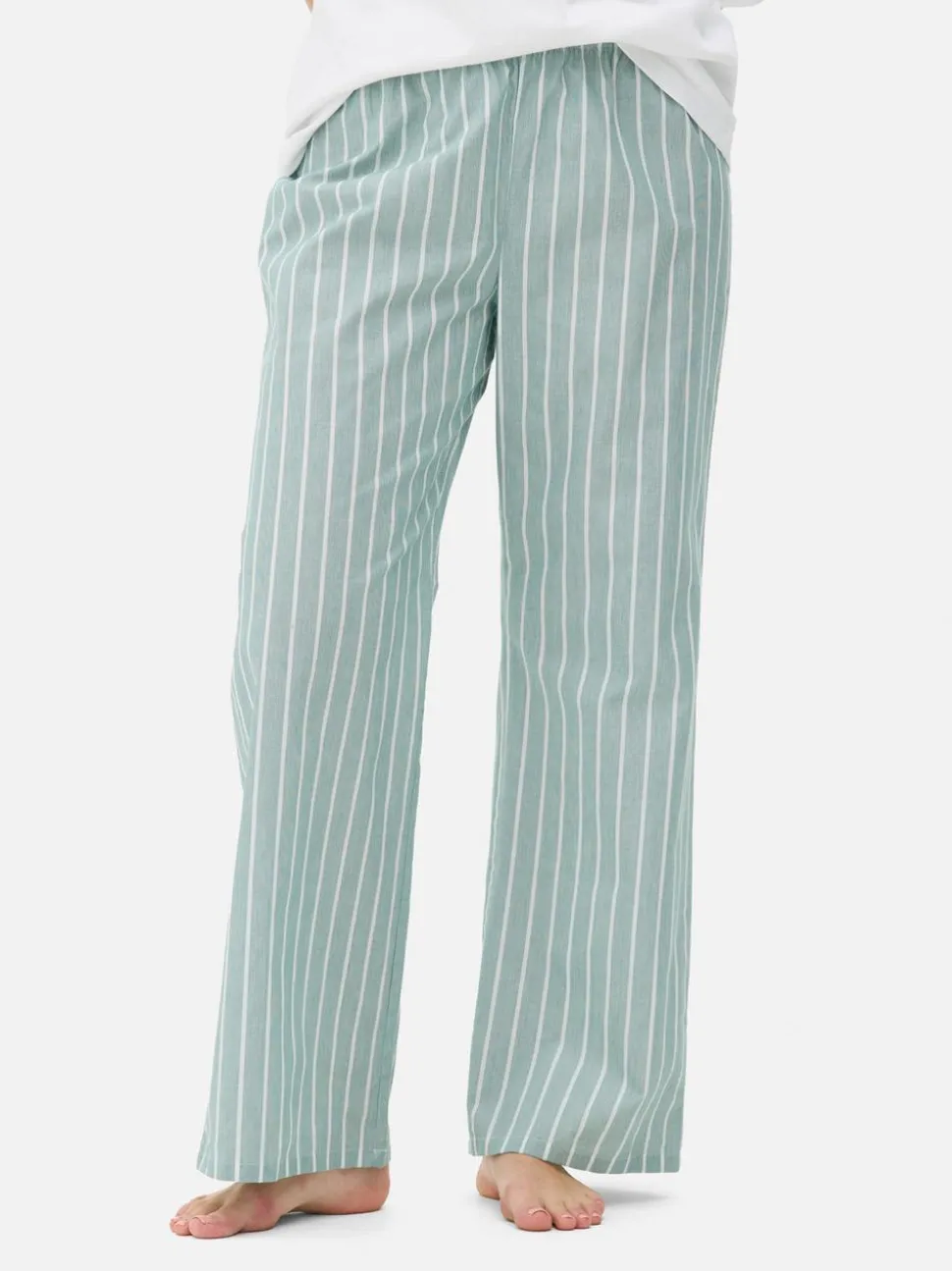 Tkane spodnie od piżamy