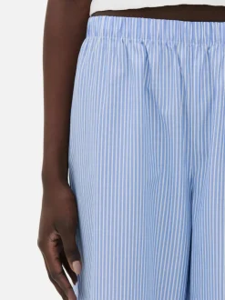 Tkane spodnie od piżamy