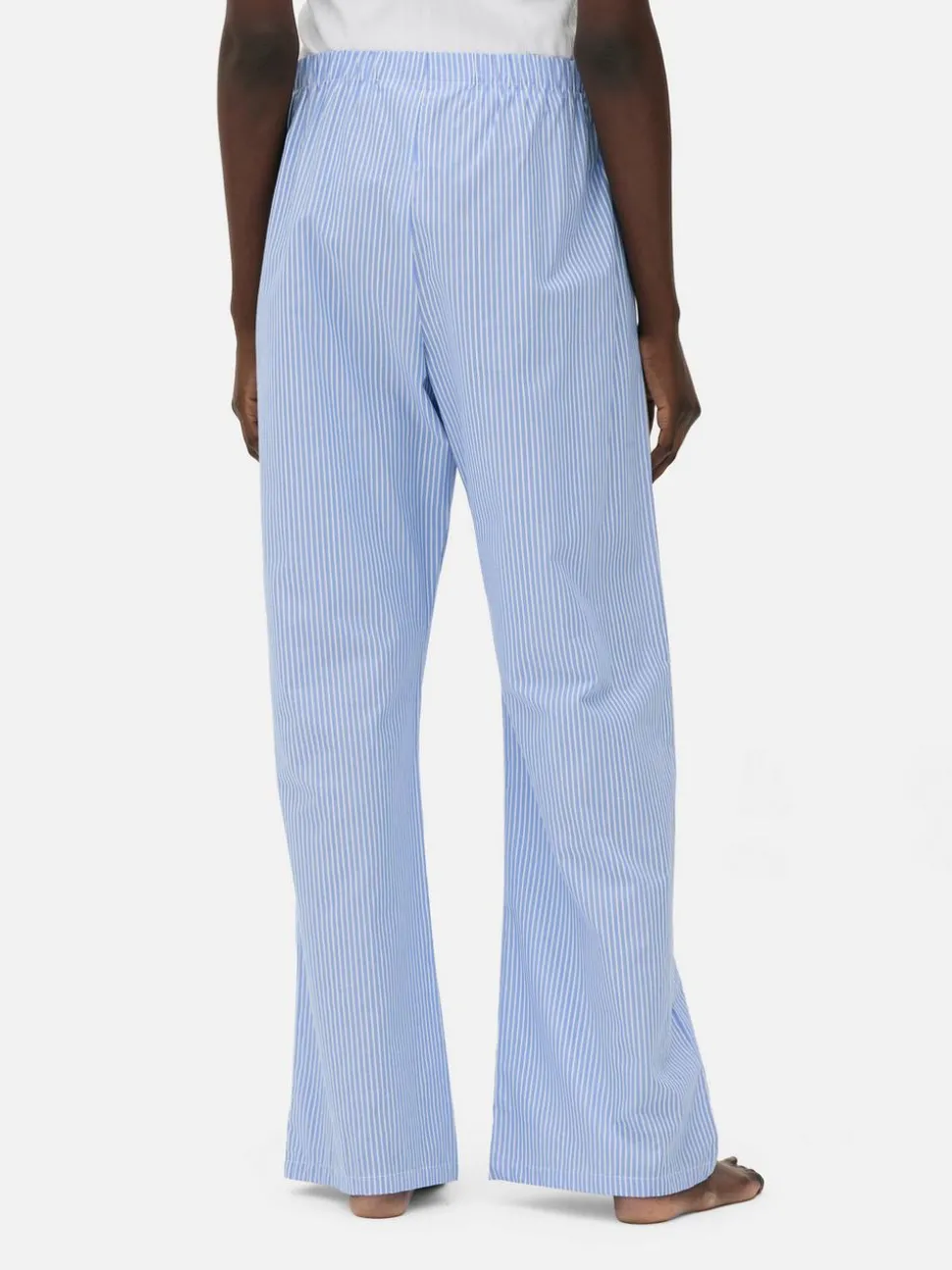 Tkane spodnie od piżamy