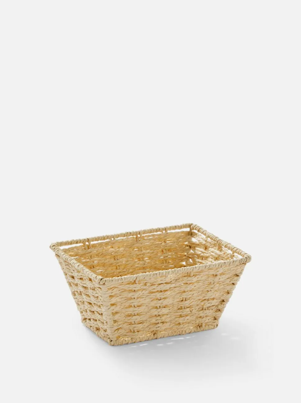 Tkany koszyk z papierowej wikliny