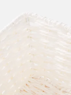 Tkany koszyk z papierowej wikliny