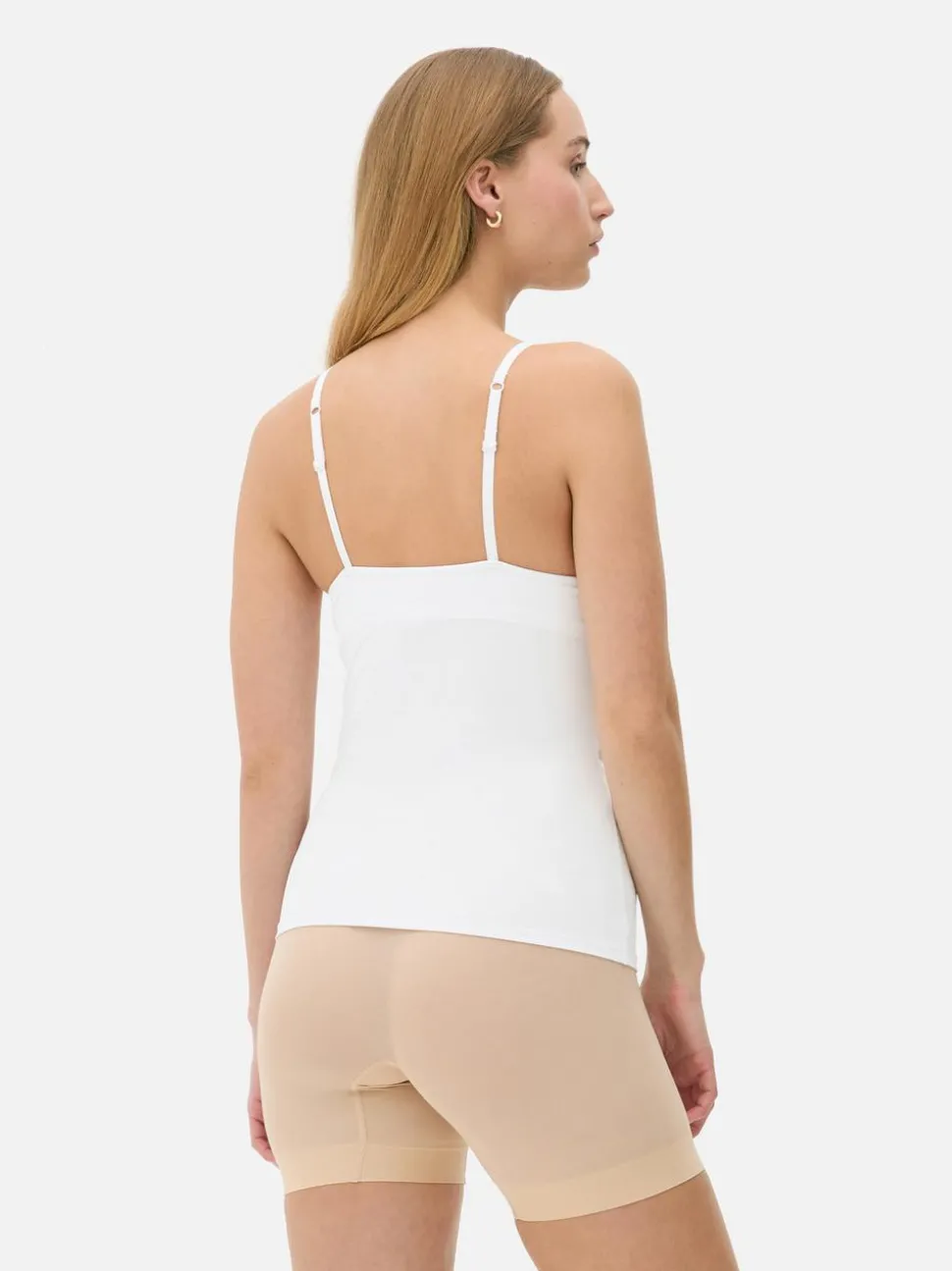 Top na ramiączkach z wbudowanym biustonoszem