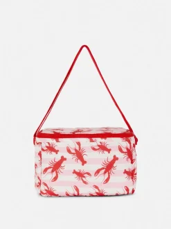 Torba chłodząca ze wzorem w kwiaty