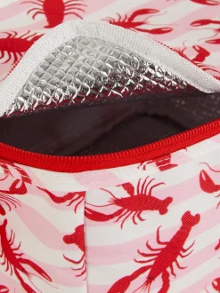 Torba chłodząca ze wzorem w kwiaty