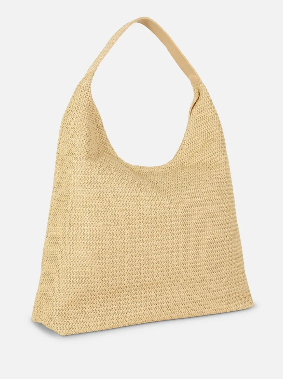 Torba shopper o kroju oversize z marszczeniami