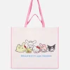 Torba shopper XL z motywem Hello Kitty i przyjaciół
