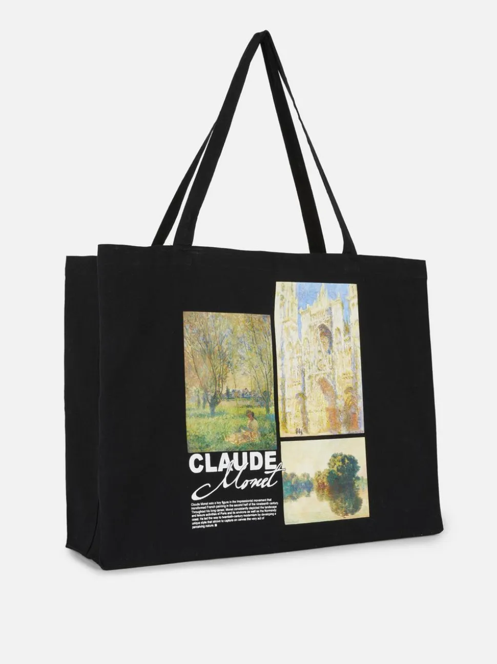 Torba shopper XL z motywem Claude Moneta