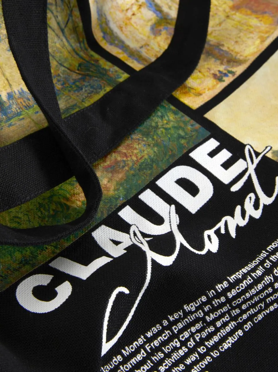 Torba shopper XL z motywem Claude Moneta