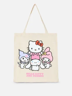 Torba shopper z motywem Hello Kitty i przyjaciół