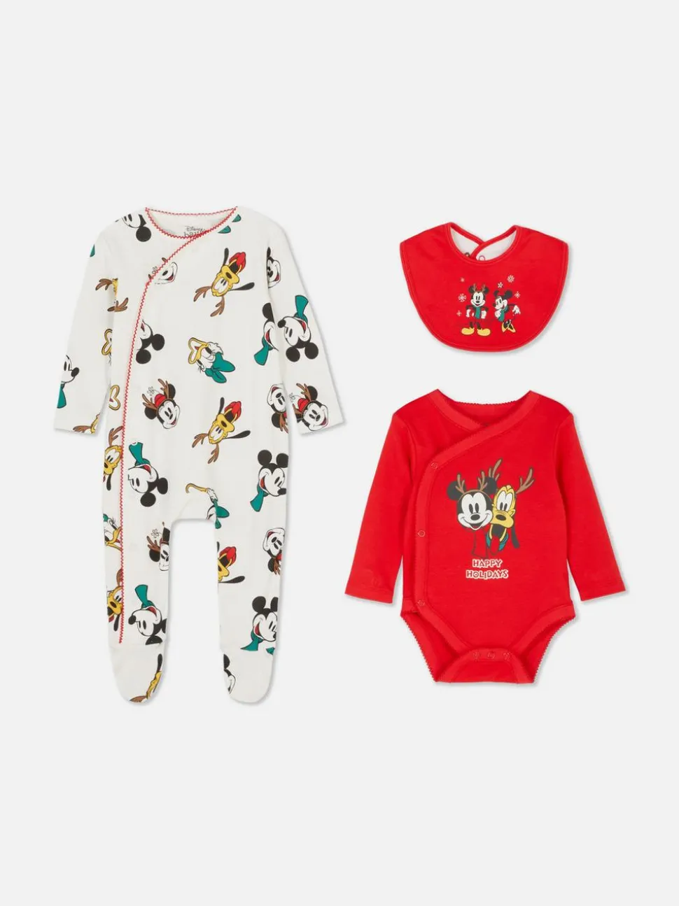 Trzyczęściowy komplet niemowlęcy z motywem Disneya