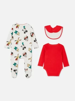 Trzyczęściowy komplet niemowlęcy z motywem Disneya