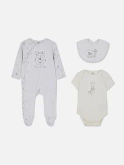 Trzyczęściowy komplet z Kubusiem Puchatkiem