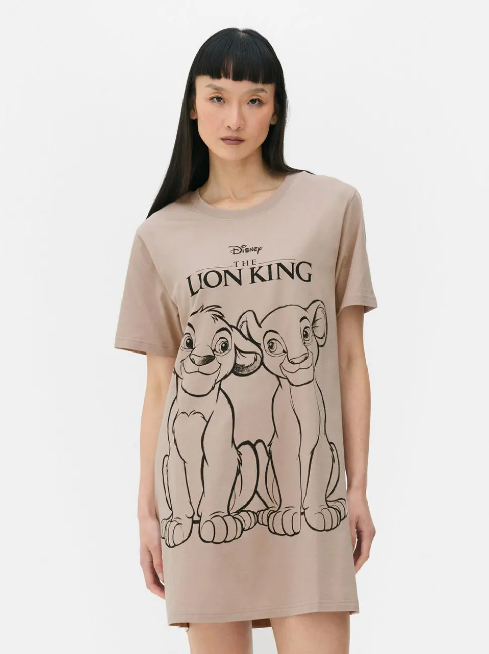 T-shirt do spania z nadrukiem postaci Disneya